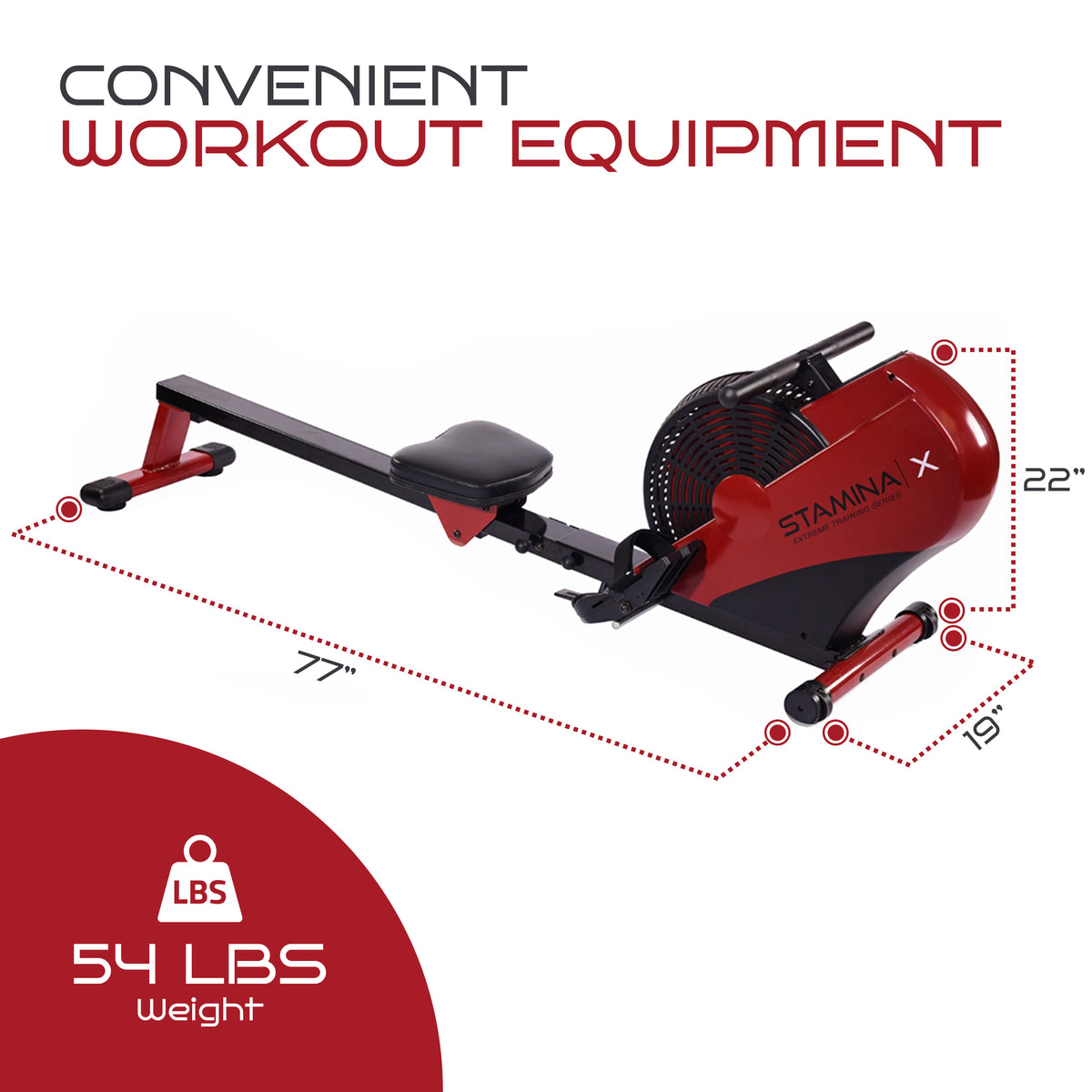 Stamina Rowing Machine Stamina X Air Rower 35-1401 Rowing Machine – Finer Fitness Inc.