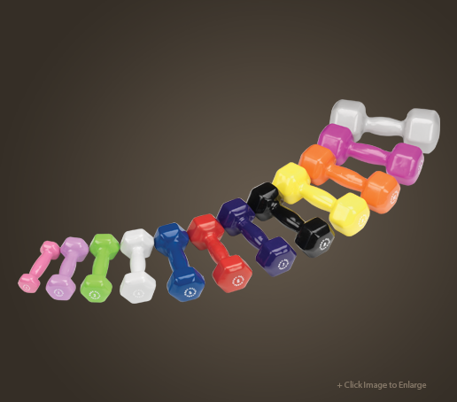 Body-Solid Vinyl Dumbbells