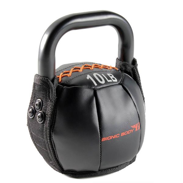 SOFT LEATHER  WRAP KETTLEBELL BIONIC BODY