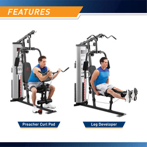 Marcy Home Gym System 150lb Weight Stack Machine | MWM-988