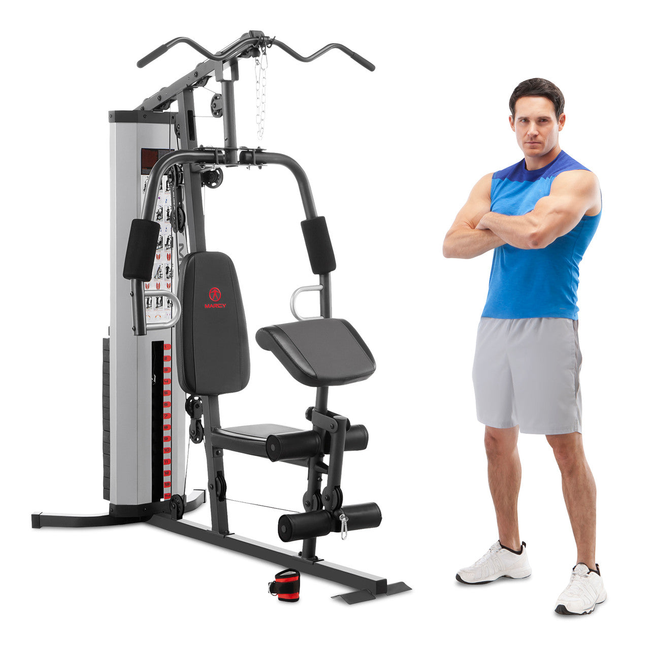 Marcy Home Gym System 150lb Weight Stack Machine