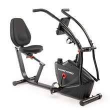 Load image into Gallery viewer, Marcy pro Dual Action Recumbent Exercise Bike