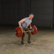 Load image into Gallery viewer, BODY SOLID Olympic Shrug Bar (Raised Handles)