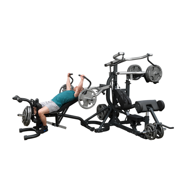 BODY SOLID FREEWEIGHT LEVERAGE GYM SBL460P4 Finer Fitness Inc