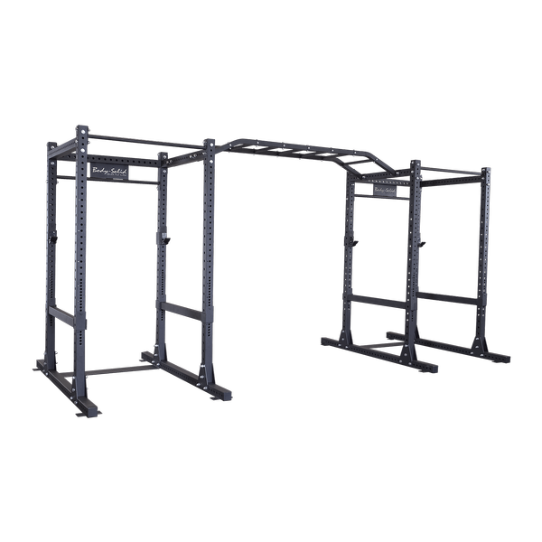 BODY SOLID COMMERCIAL DOUBLE POWER RACK PACKAGE SPR1000DB
