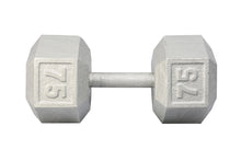 Load image into Gallery viewer, YORK Cast Iron Hex Dumbbell