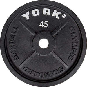 YORK Cast Iron Olympic 2″ Weight Plates
