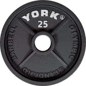 YORK Cast Iron Olympic 2″ Weight Plates