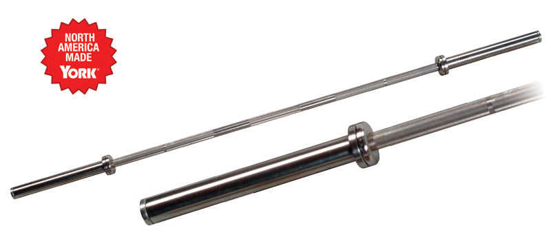 YORK® 7' Chrome Weight Bar-1000 lbs Test – Finer Fitness